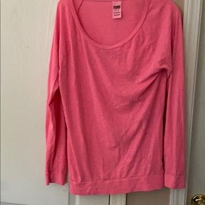 Pink longsleeve T-shirt
